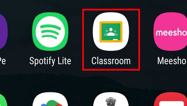image title Add a Co-Teacher to Google Classroom step 1