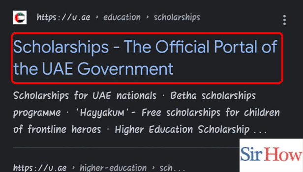 Image Titled apply for scholarships in UAE Step 1