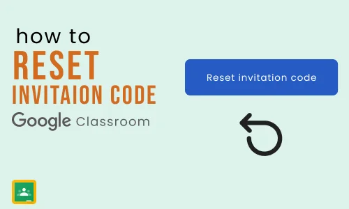 How to Change Class Code in Google Classroom