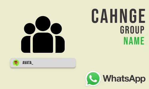 How to Change WhatsApp Group Name