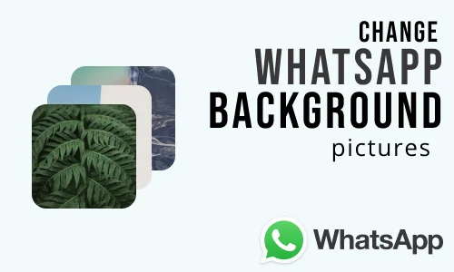 How to Change WhatsApp Home Screen Wallpaper