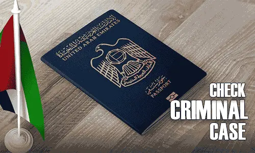 How to Check Criminal Case in UAE
