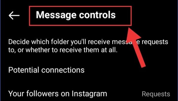 Image titled configure message controls on Instagram step 6