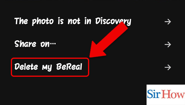 Image Titled delete posts in BeReal Step 3