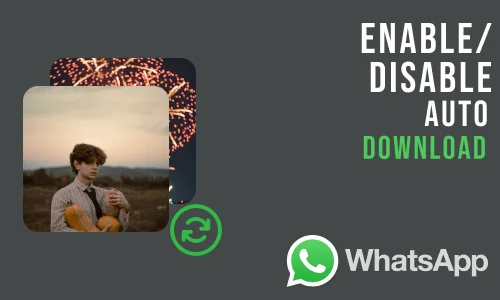 How to Enable/Disable Auto Download Media from WhatsApp