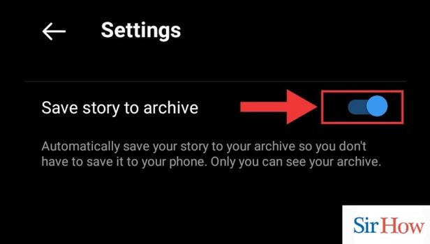 Image titled disable story archiving on Instagram step 7