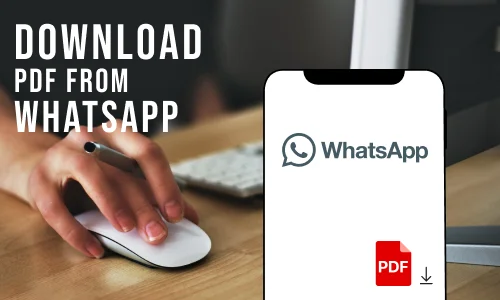 How to Download PDF From WhatsApp in iPhone