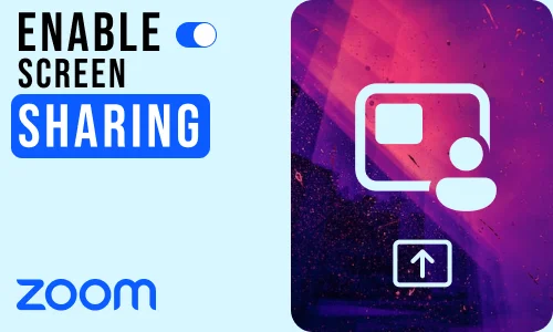 How to Enable Screen Sharing on Zoom Meeting