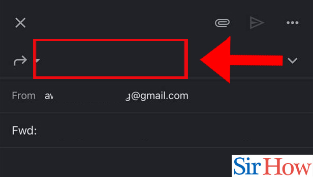 Image titled Forward Email in Gmail App in iPhone Step 5