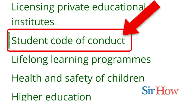 Image Titled get students code of conduct in UAE Step 2