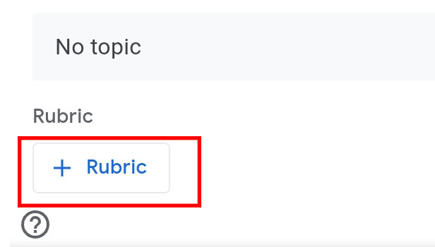 image title Import a Rubric into Google Classroom step 6