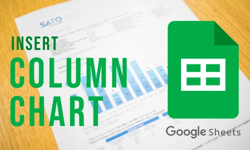 How to Insert Column Chart in Google Sheets