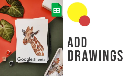 How to Make Drawing in Google Sheets