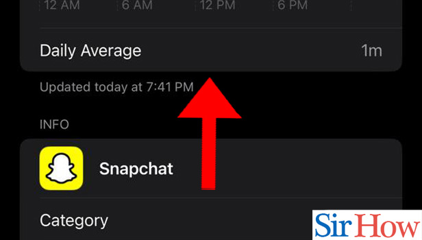 Image titled Monitor Snapchat Screen time in iPhone Step 5