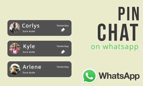 How to Pin Chat in Whatsapp