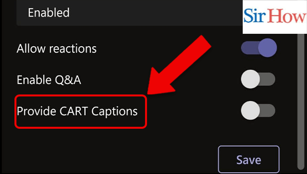 Image Titled provide cart captions in Microsoft teams Step 5