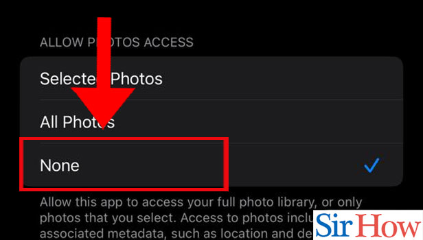 Image titled Restrict Photo access from Gmail App in iPhone Step 5