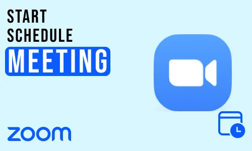 How to Start a Scheduled Meeting on Zoom