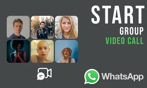 How to Start WhatsApp Group Video Call
