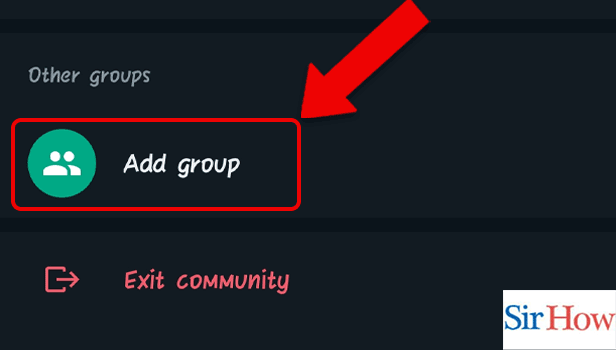 Image Titled add groups in community in WhatsApp Step 3