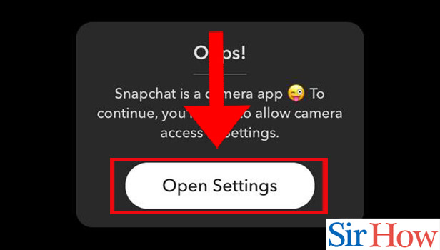 Image titled Allow Camera access in Snapchat in iPhone Step 7