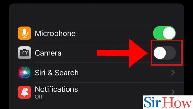 Image titled Allow Camera access in Snapchat in iPhone Step 8