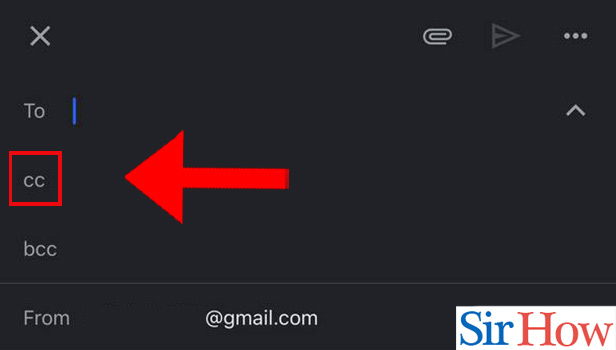 Image titled cc in Gmail app in iPhone Step 4