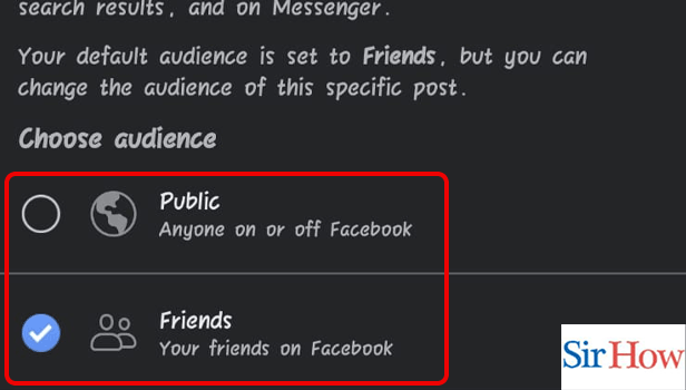 Image Titled change photo privacy on Facebook app Step 5