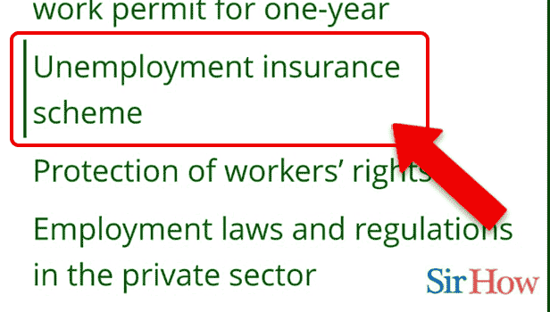 Image Titled check the unemployment insurance scheme in UAE Step 2