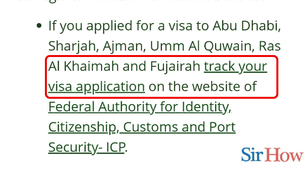 Image Titled check tourist visa application status in UAE Step 2