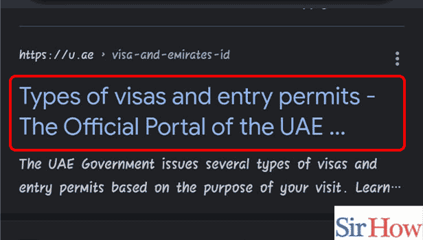 Image Titled check visa details in UAE Step 1