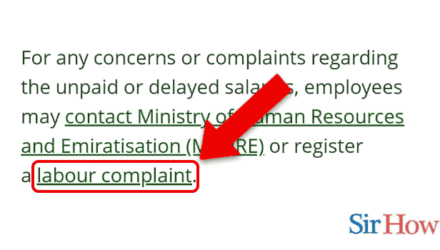 Image Titled complain salary delay in UAE Step 2