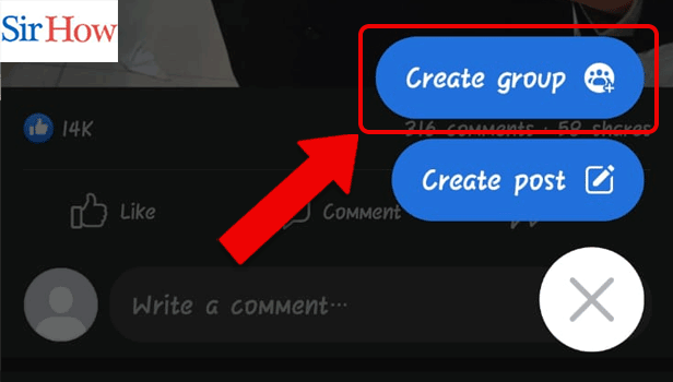 Image Titled create a group on Facebook app Step 5