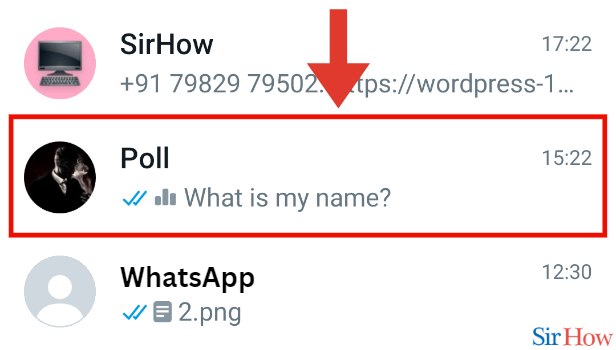 Image titled Create Poll on WhatsApp Chat Step 2