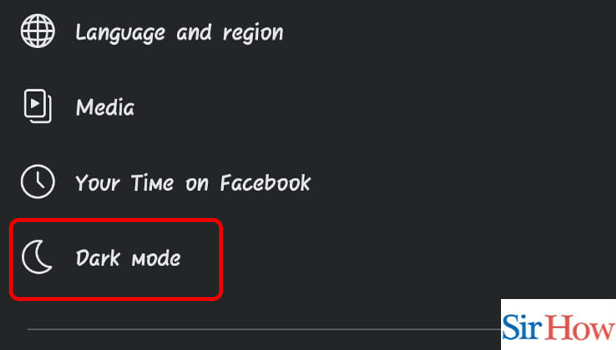 Image Titled dark mode Facebook app Step 4