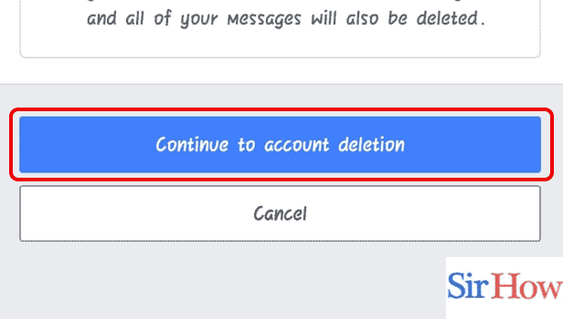 Image Titled delete account on Facebook app Step 8