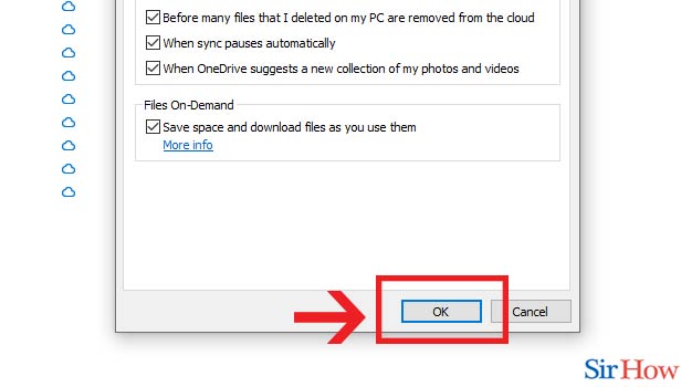 Image title Disable Onedrive on Windows 10 step 4