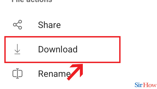 Image title Download from OneDrive way 1 step 3
