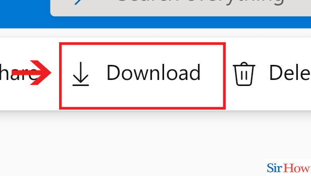 Image title Download from OneDrive way 2 step 4
