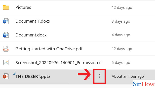 Image title Download from OneDrive way 3 step 2