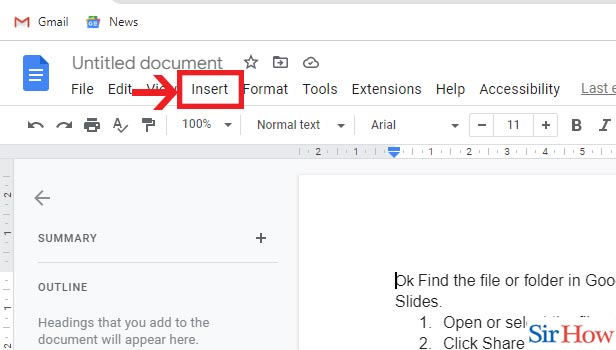 Image title Draw on a Google Doc step 11