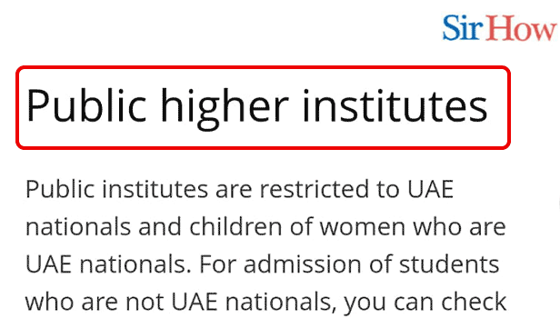 Image Titled find higher education institutes in UAE Step 5