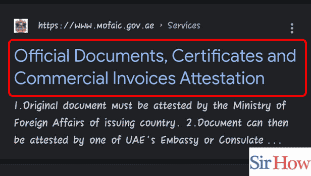 Image Titled get certificate attested for UAE Step 1