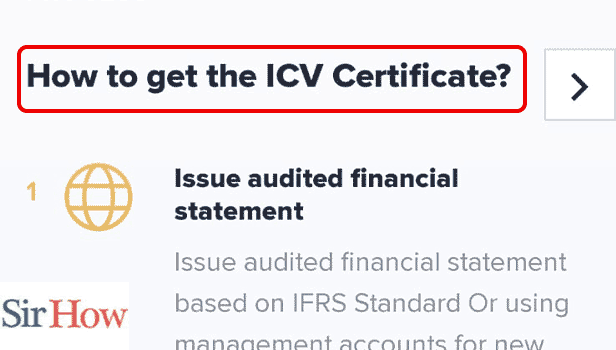 Image Titled get ICV certificate in UAE Step 2