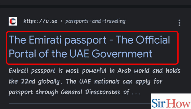 Image Titled get UAE passport Step 1