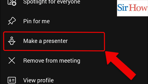 how to give presentation control in teams