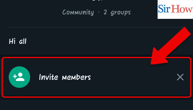 Image Titled invite members in community Step 3