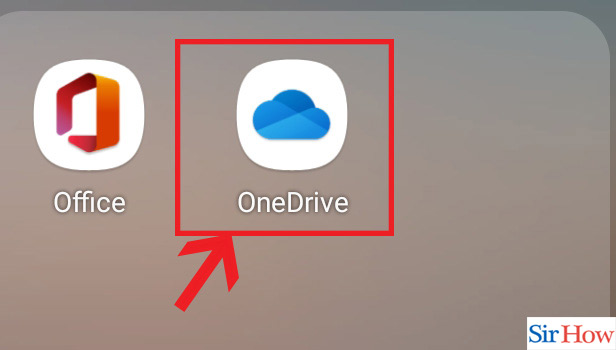 Image title Organize OneDrive step 1