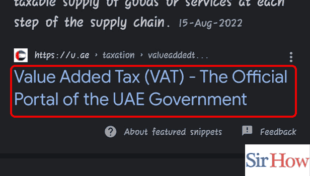 Image Titled register company for vat in UAE Step 1