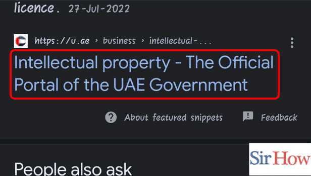 Image Titled register trademark in UAE Step 1